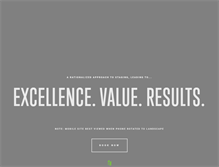 Tablet Screenshot of marshalldesigngroup.com
